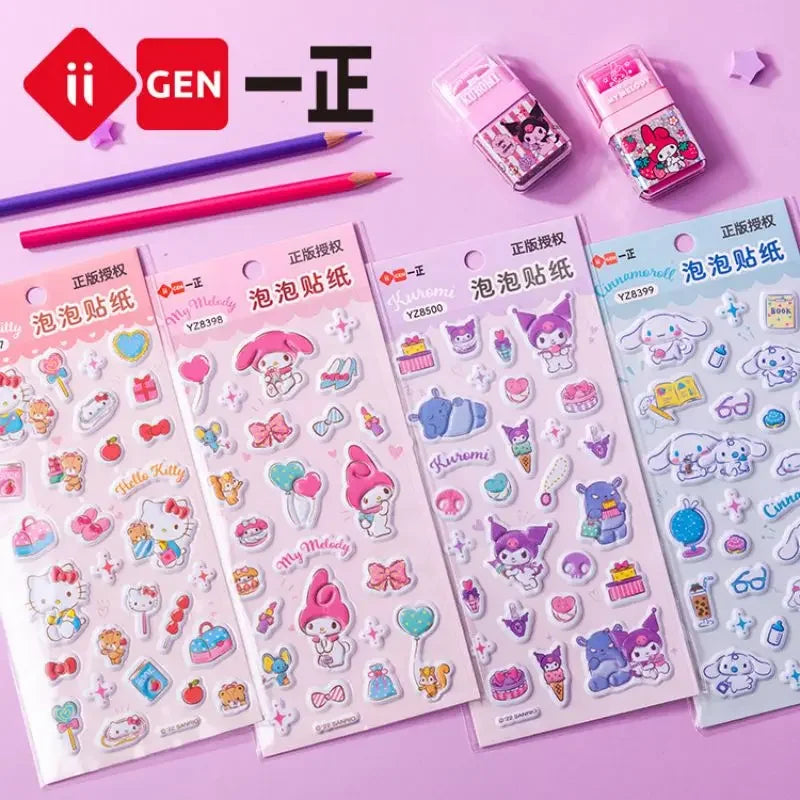 Iigen 2pcs/set Sanrio Sticker