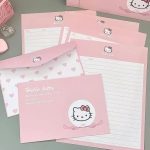 Romantic Hello Kitty Cartoon Stationery Set