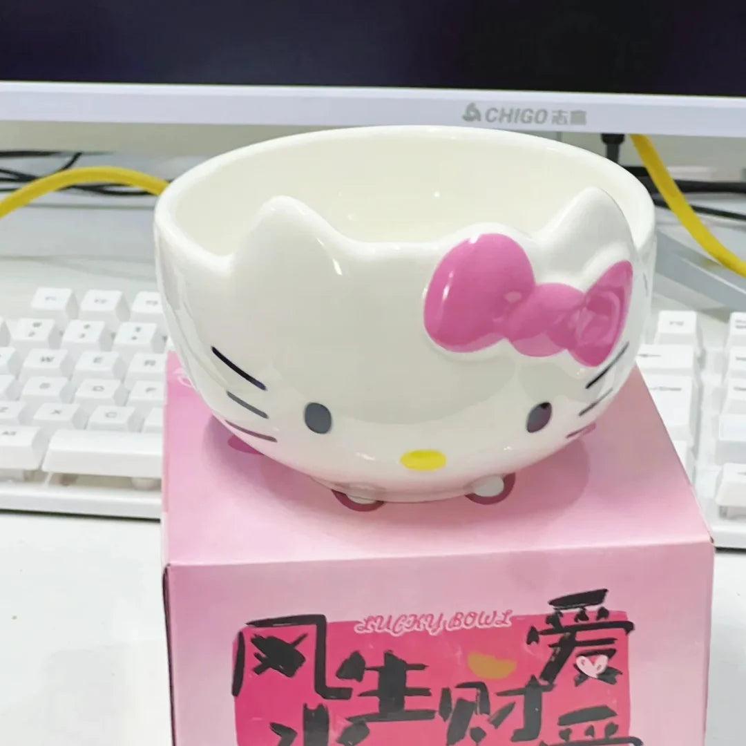 Kawaii Hello Kitty Ceramic Tableware Set - Image 6