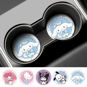 Sanrio My Melody, Cinnamoroll & Kuromi Kawaii Car Coaster