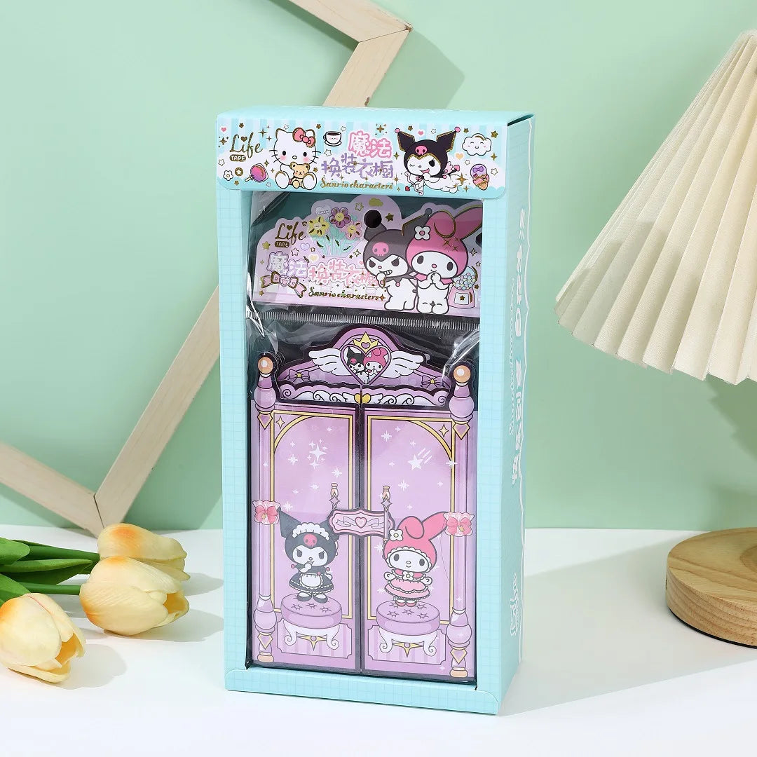 Kawaii Sanrio Hello Kitty Replacement Wardrobe Versatile Sticker - Image 2