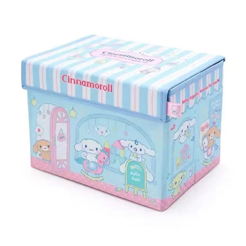 Cute Sanrio Cinnamoroll My Melody Cartoon Desktop Storage Box - Image 6
