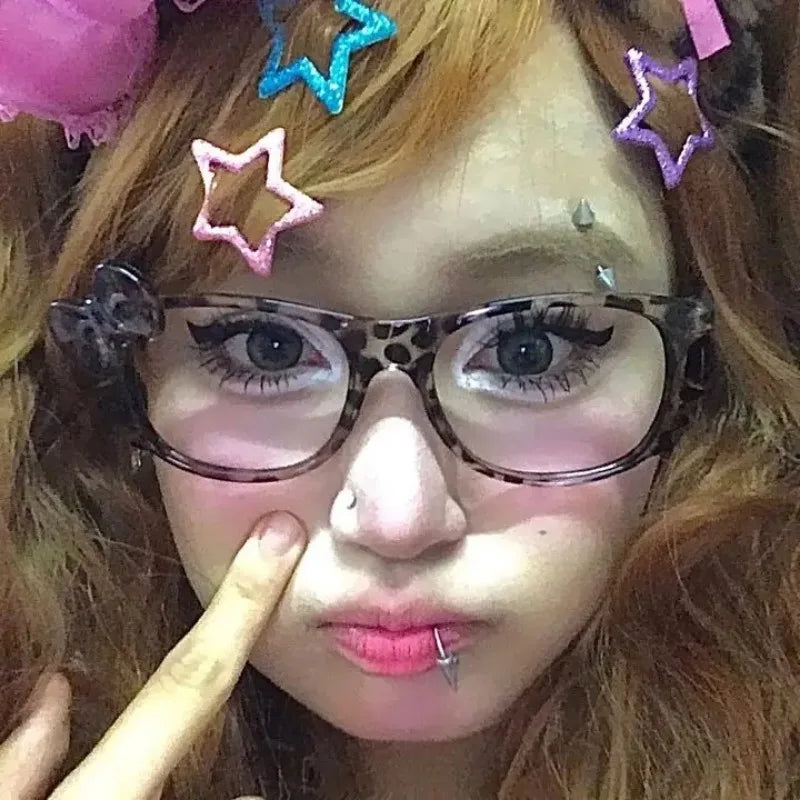 Hello Kitty Leopard Eyeglasses Frame - Image 5