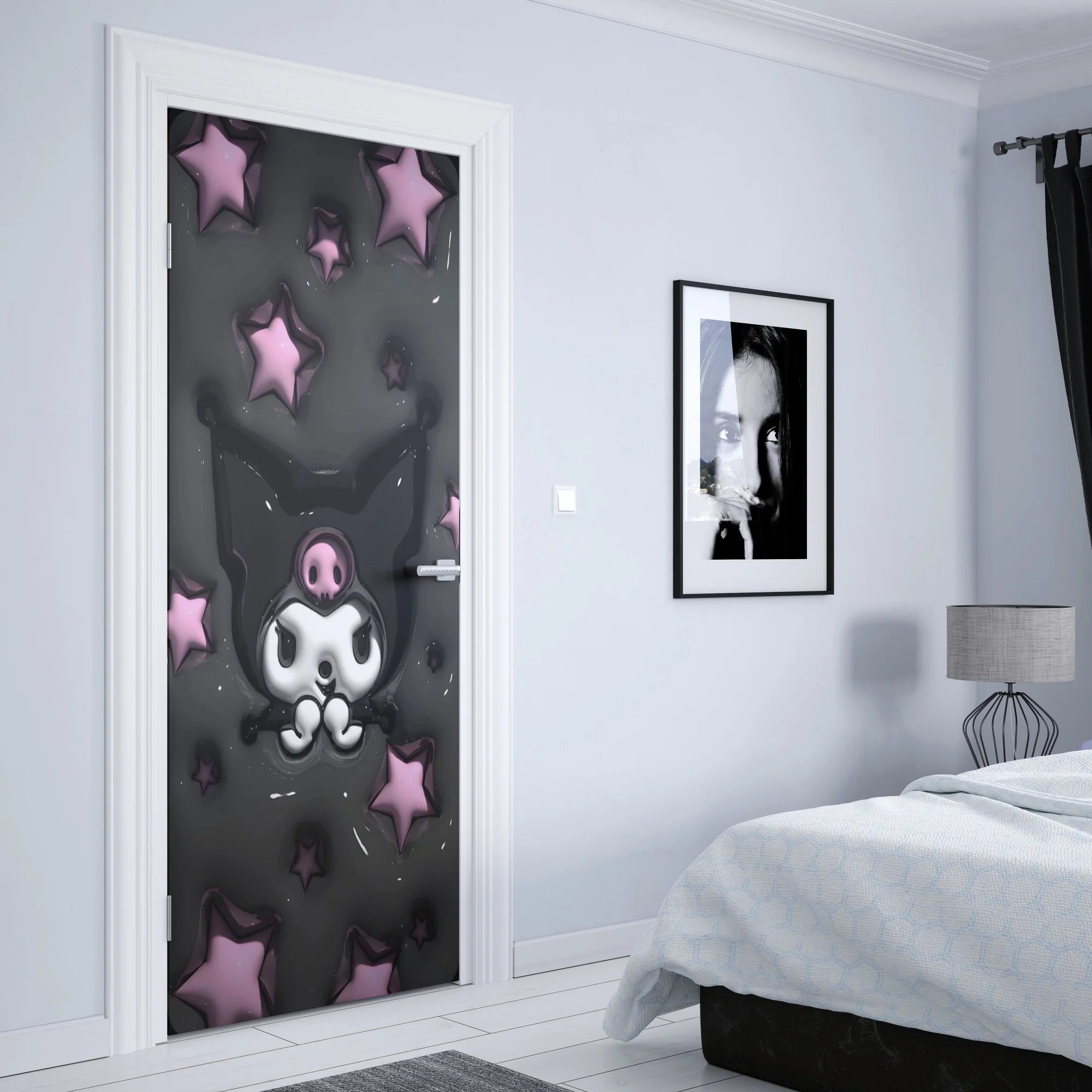 Kawaii Sanrio Anime Wall Sticker - Image 22