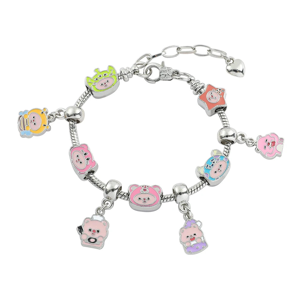 Hello Kitty Gold Plated Bracelet with Charms - Image 17