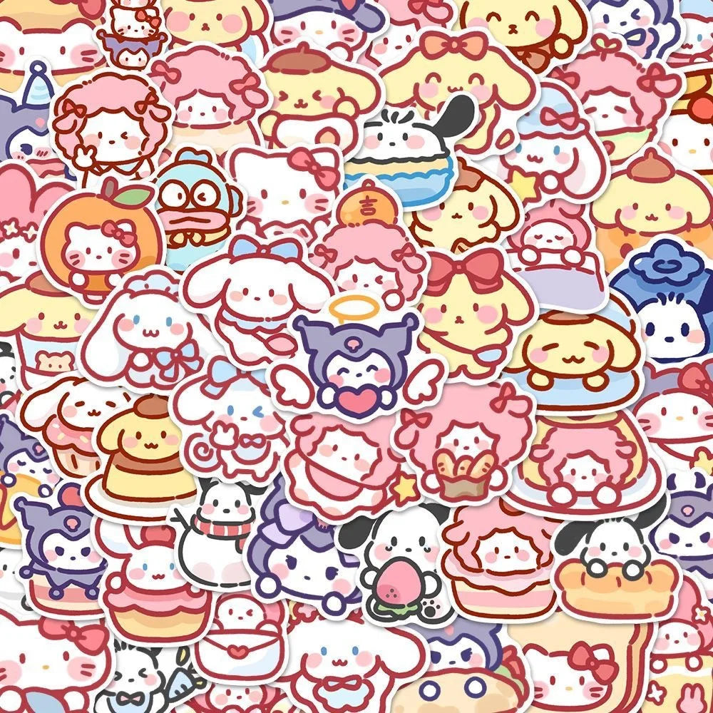 100pcs Sanrio Stickers - Image 2