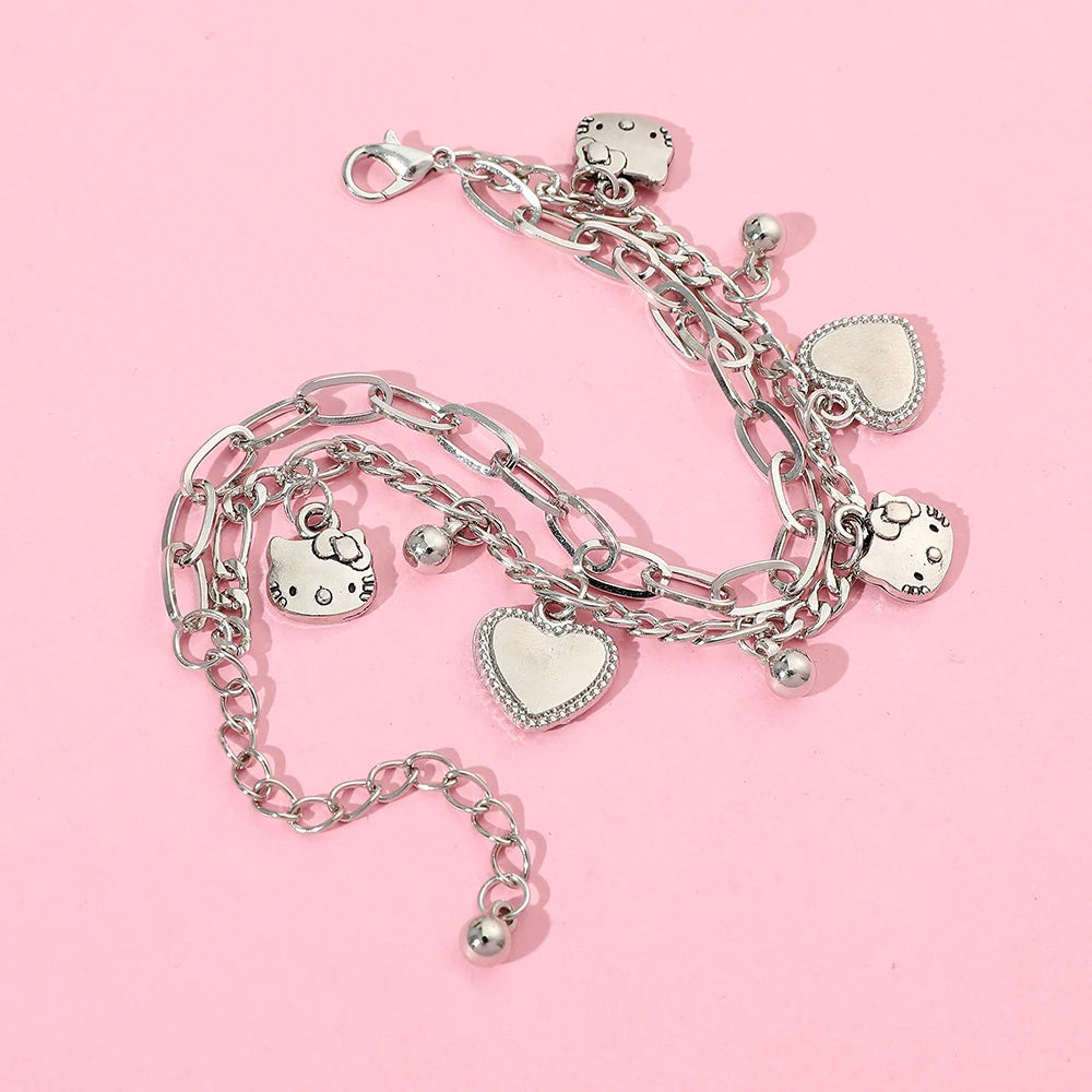 Sanrio Kawaii Hello Kitty Bracelet - Image 4