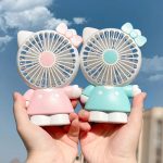 Hello Kitty USB Rechargeable Portable Fan