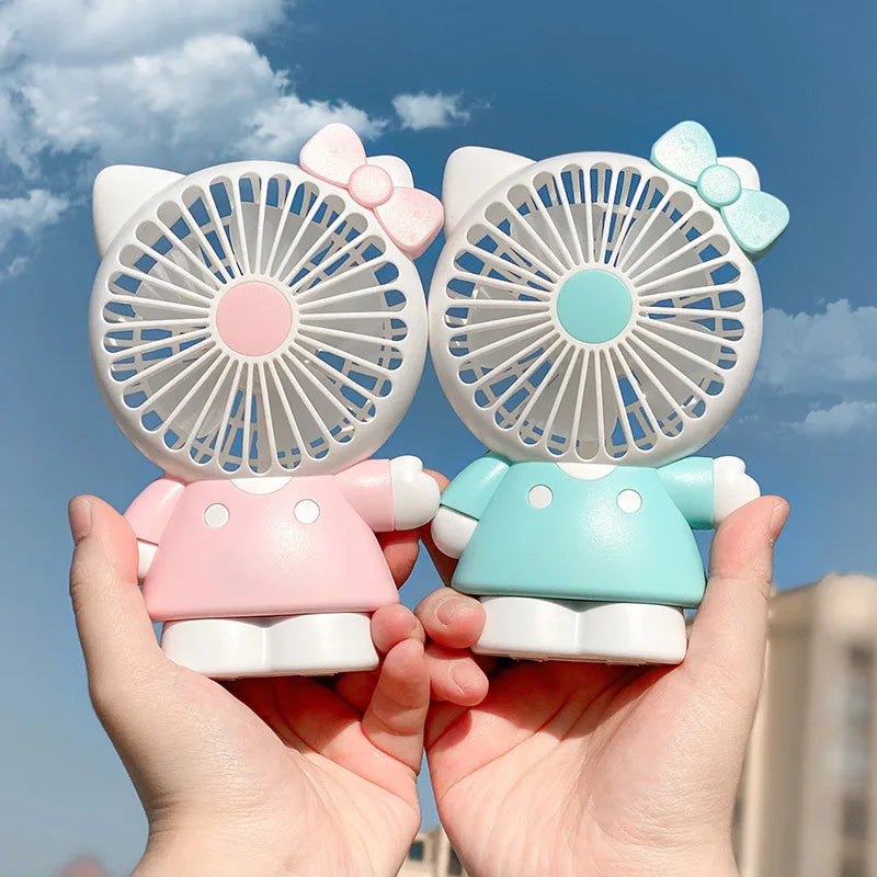 Hello Kitty USB Rechargeable Portable Fan