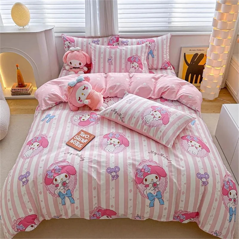 Kawaii Cinnamoroll Duvet Cover Pillowcase Bedding Set - Image 7