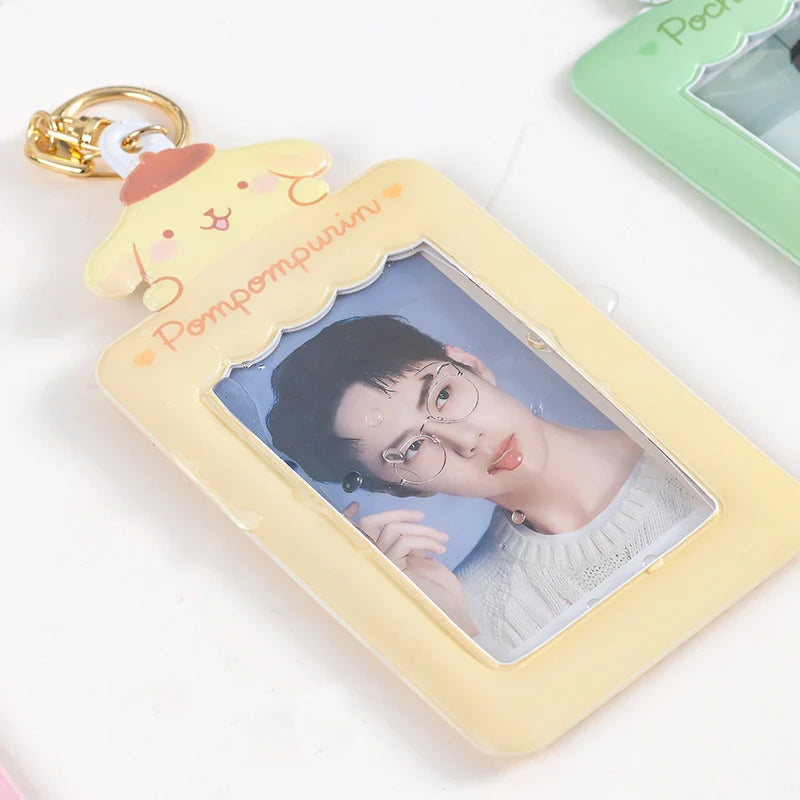Kawaii Sanrio Card Holder Keychain - Image 4