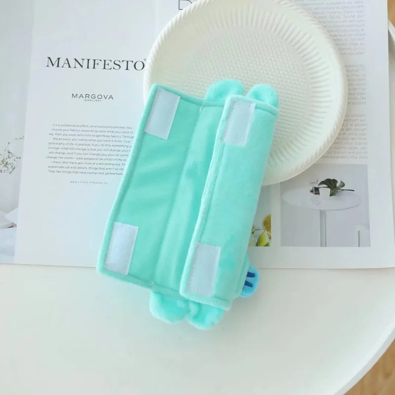 Sanrio Kawaii Hangyodon Car Headrest & Seat Belt Cover Set - Image 5