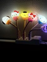 Sanrio Hello Kitty Cute Cartoon Bedroom Dessert Cake Cup Nightlight