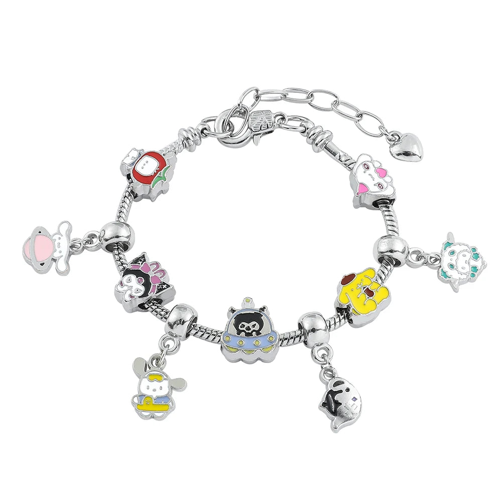 Hello Kitty Gold Plated Bracelets with Charms - Image 20