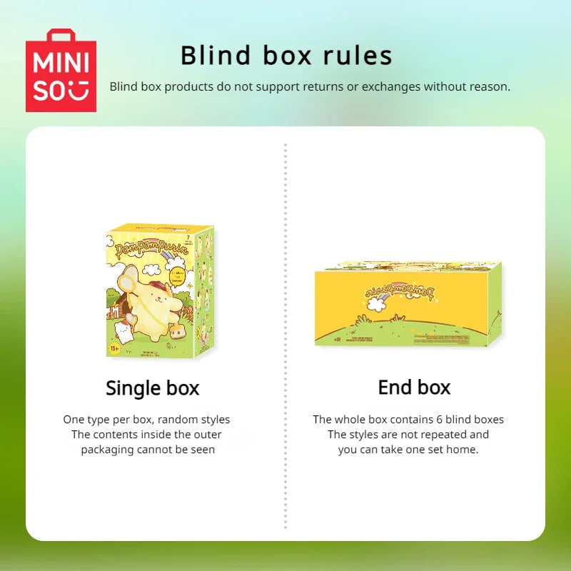 MINISO Sanrio Pompompurin Childhood Four Seasons Series Blind Box - Image 6