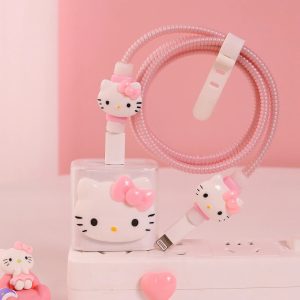 Sanrio Anime Anti-Breaking Apple Data Cable & Protective Case