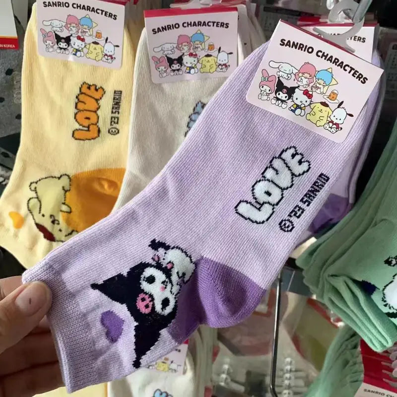 Sanrio Cute Cotton Socks - Image 2