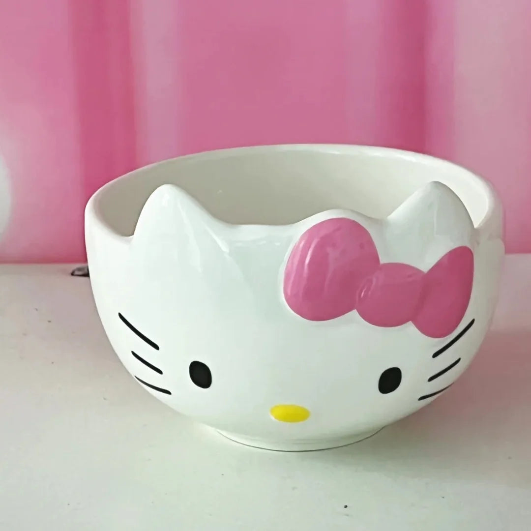 Kawaii Hello Kitty Ceramic Tableware Set - Image 5