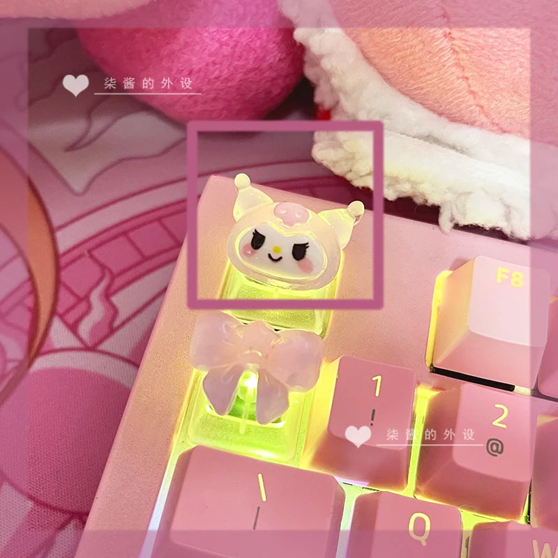 Sanrio Translucent Mechanical Keyboard Keycaps - Image 9