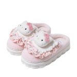 Sanrio Anime Hello Kitty & Cinnamoroll Cotton Warm Slippers