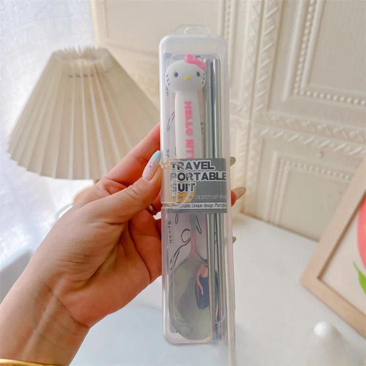 Sanrio Hello Kitty & Cinnamoroll Chopsticks Set - Image 7