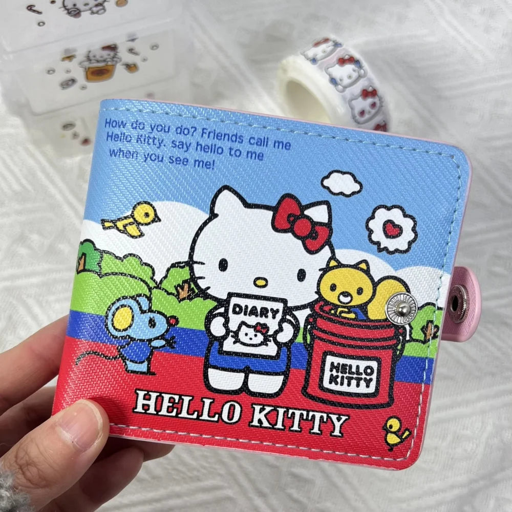 Kawaii Sanrio Hello Kitty PU Leather Wallet - Image 3