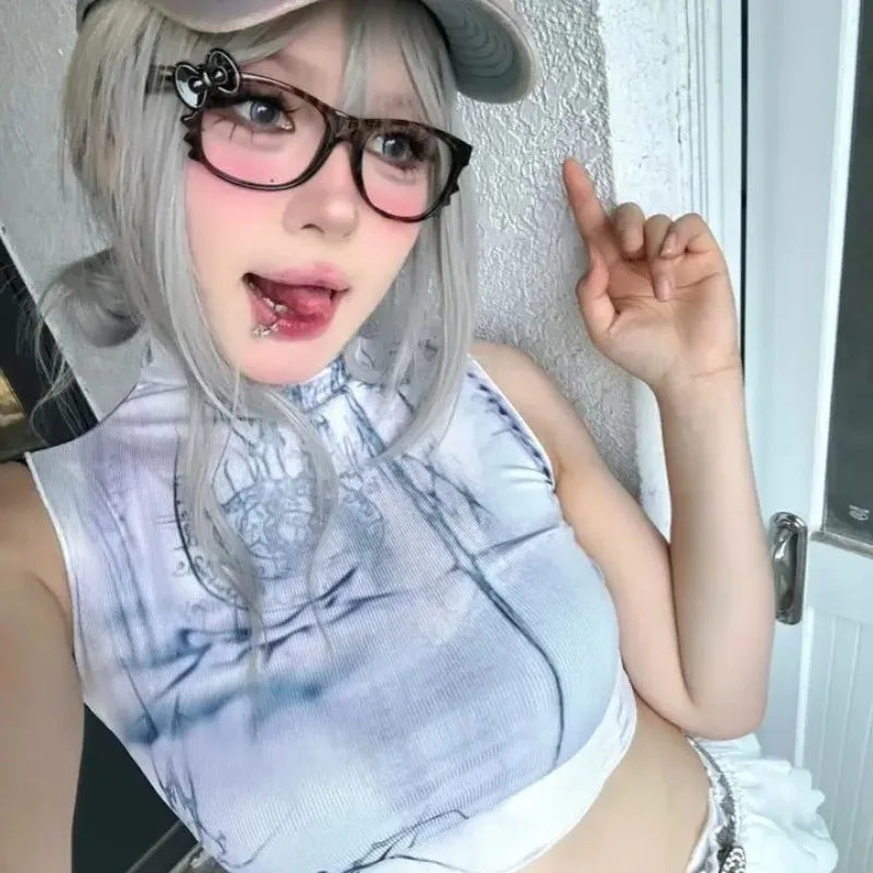 Hello Kitty Leopard Eyeglasses Frame - Image 4