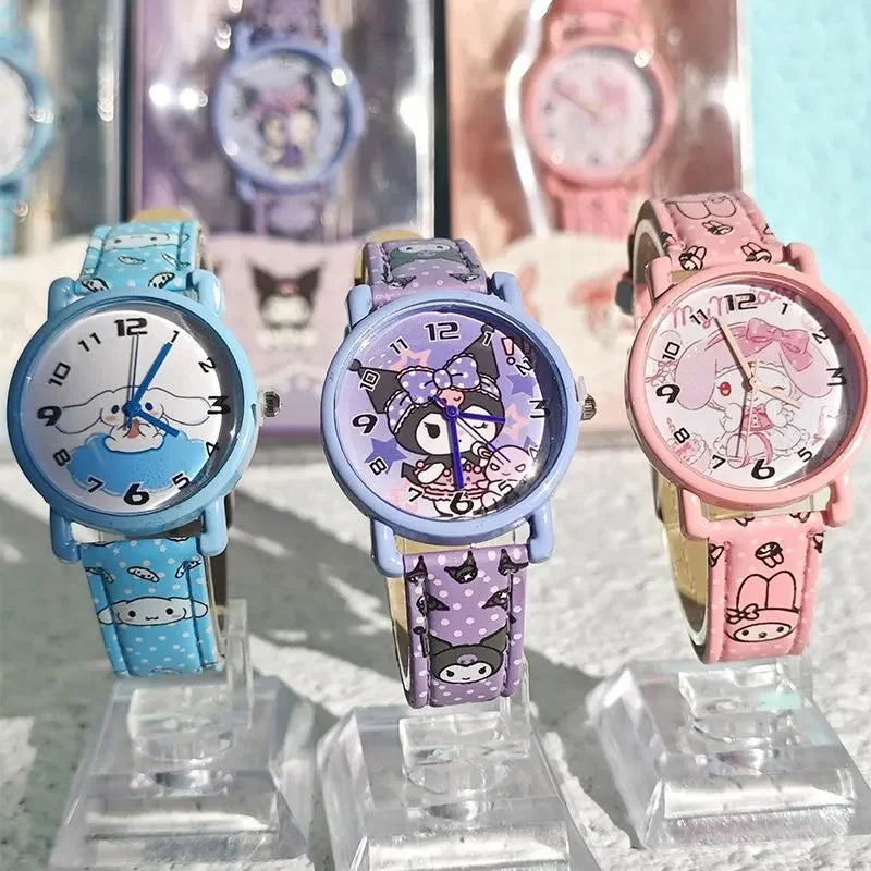 Kawaii Sanrio PU Leather Digital Watch - Image 2