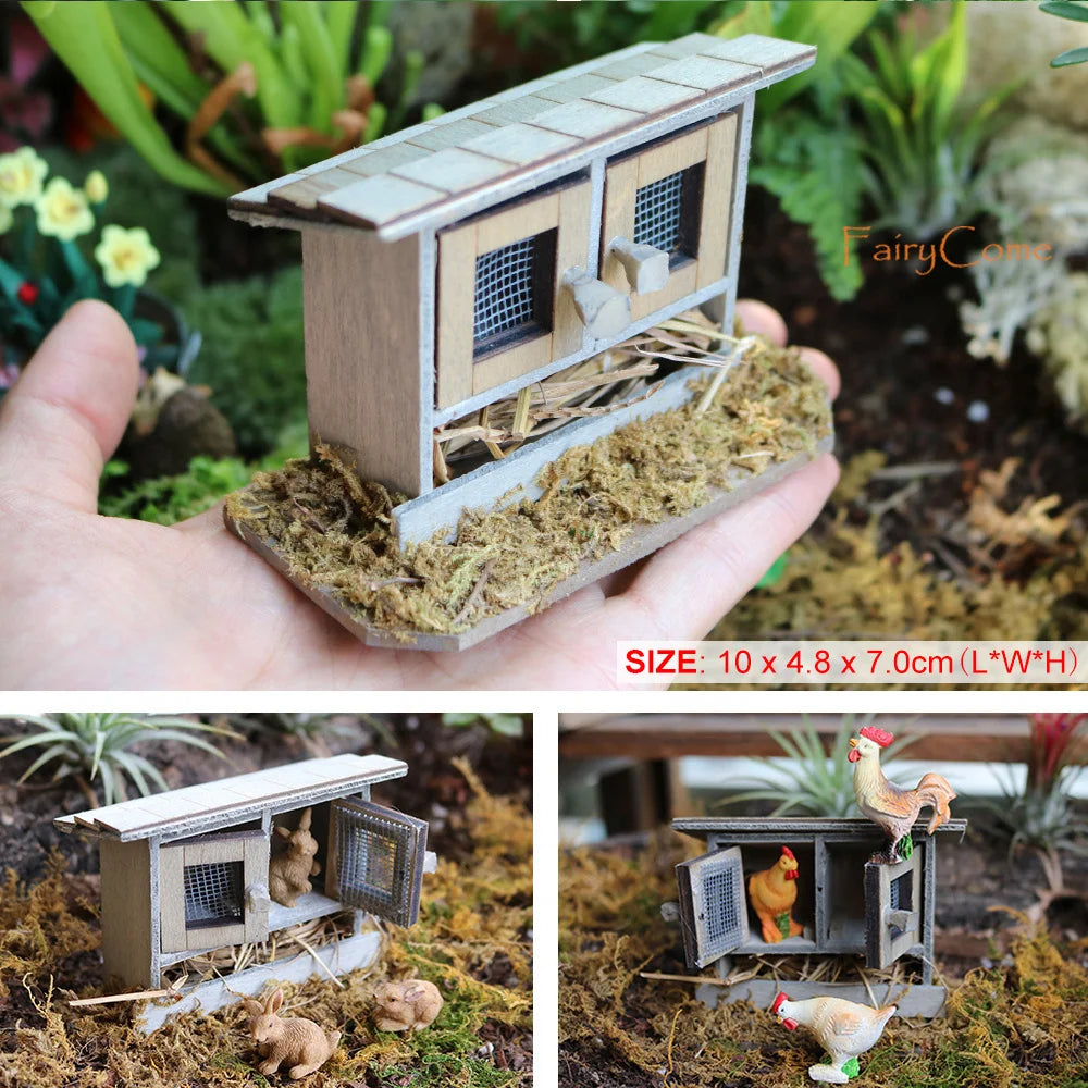 Miniature Fairy Garden Metal Table & Chairs Set - Image 28