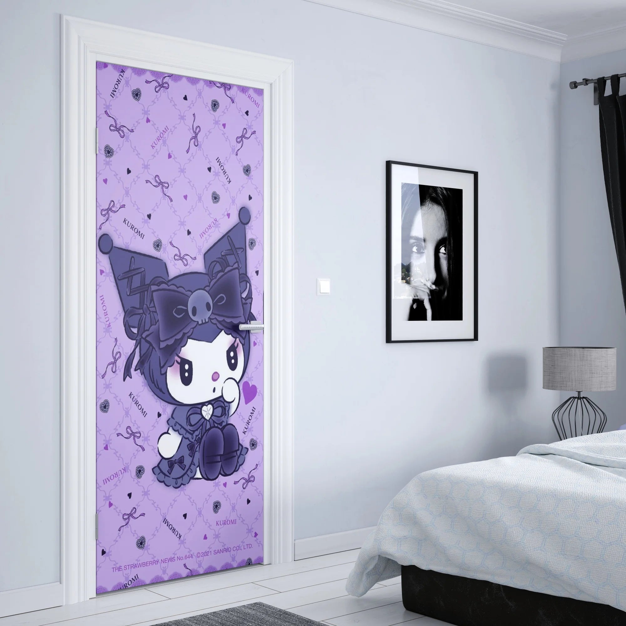 Kawaii Sanrio Anime Wall Sticker - Image 32