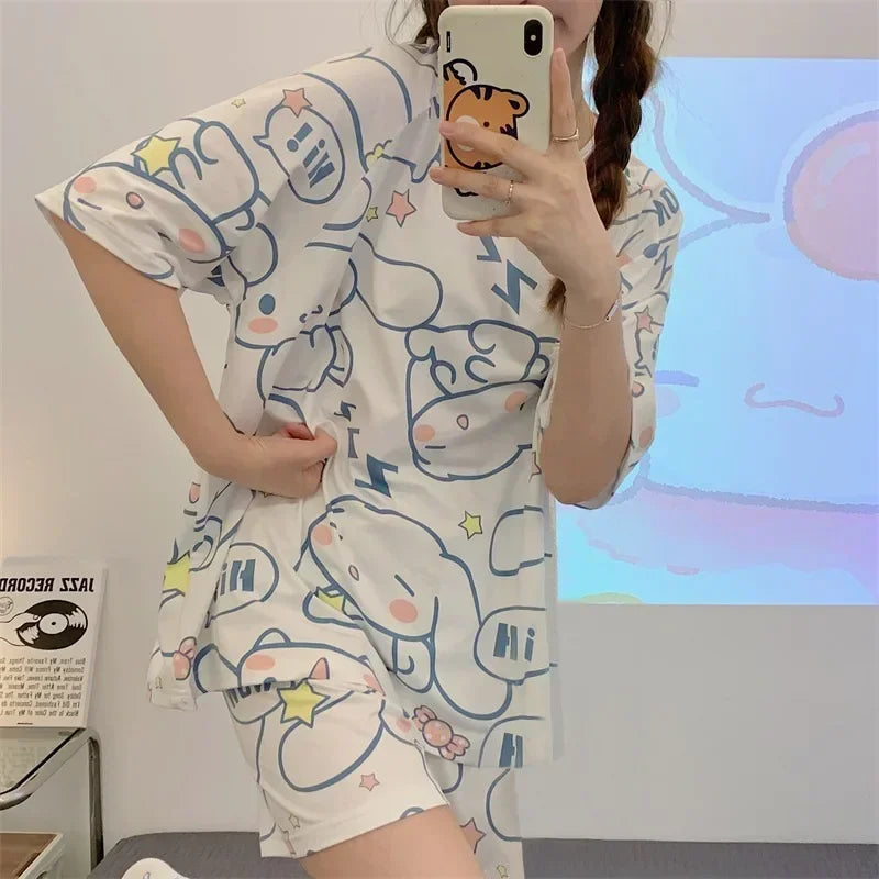 Miniso x Sanrio Cinnamoroll & Kuromi Pajama Set - Image 2