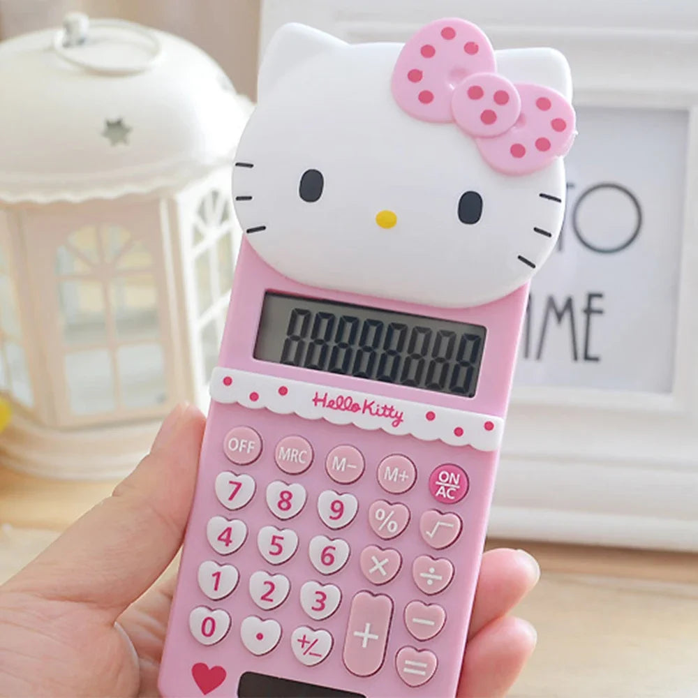 Kawaii Hello Kitty Sanrio Portable Pocket Calculator - Image 4