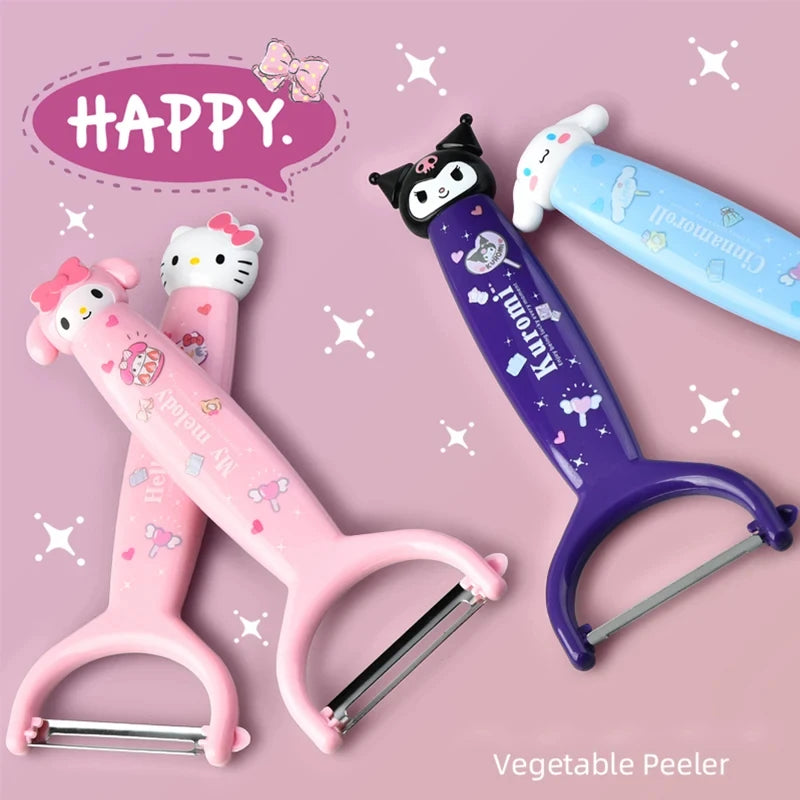 Sanrio Hello Kitty & My Melody Fruit & Vegetable Peeler - Image 2