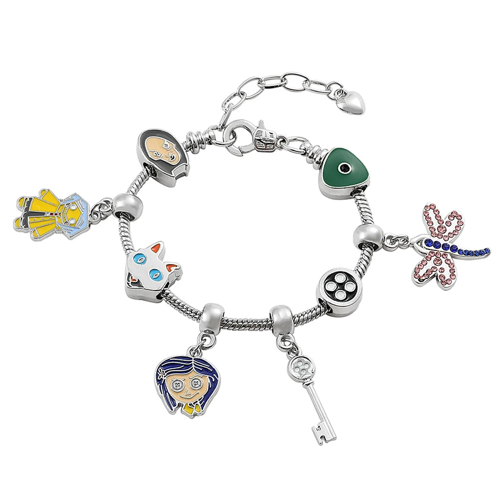 Hello Kitty Gold Plated Bracelet with Charms - Image 25