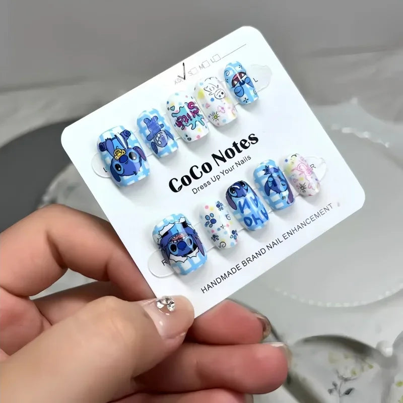 Disney Stitch Fake Nails - Image 5