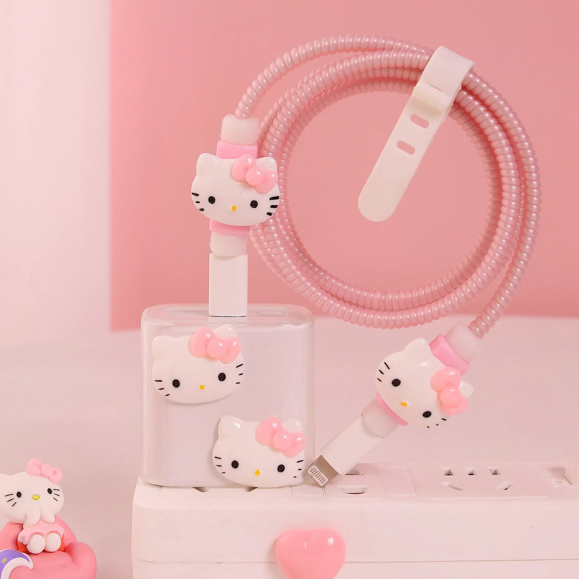 Sanrio Anime Anti-Breaking Apple Data Cable & Protective Case - Image 15