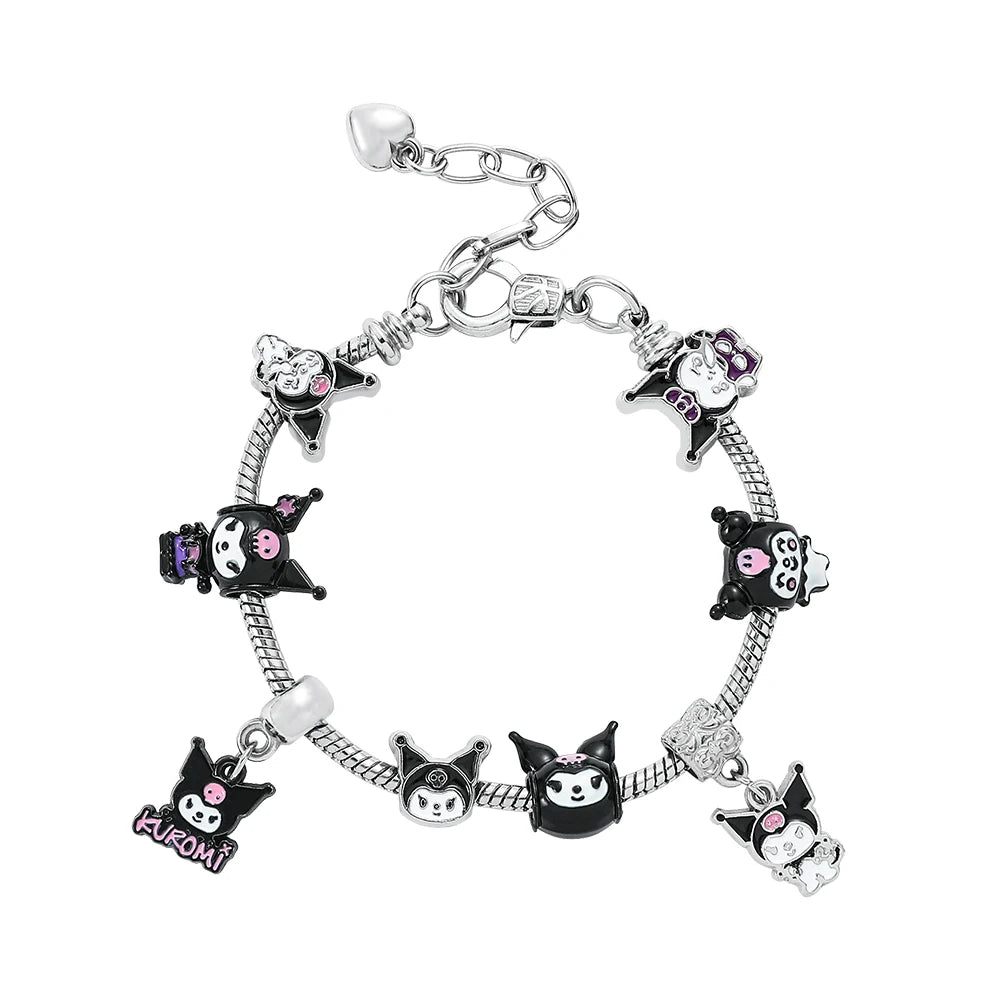 Hello Kitty Gold Plated Bracelet with Charms - Image 16