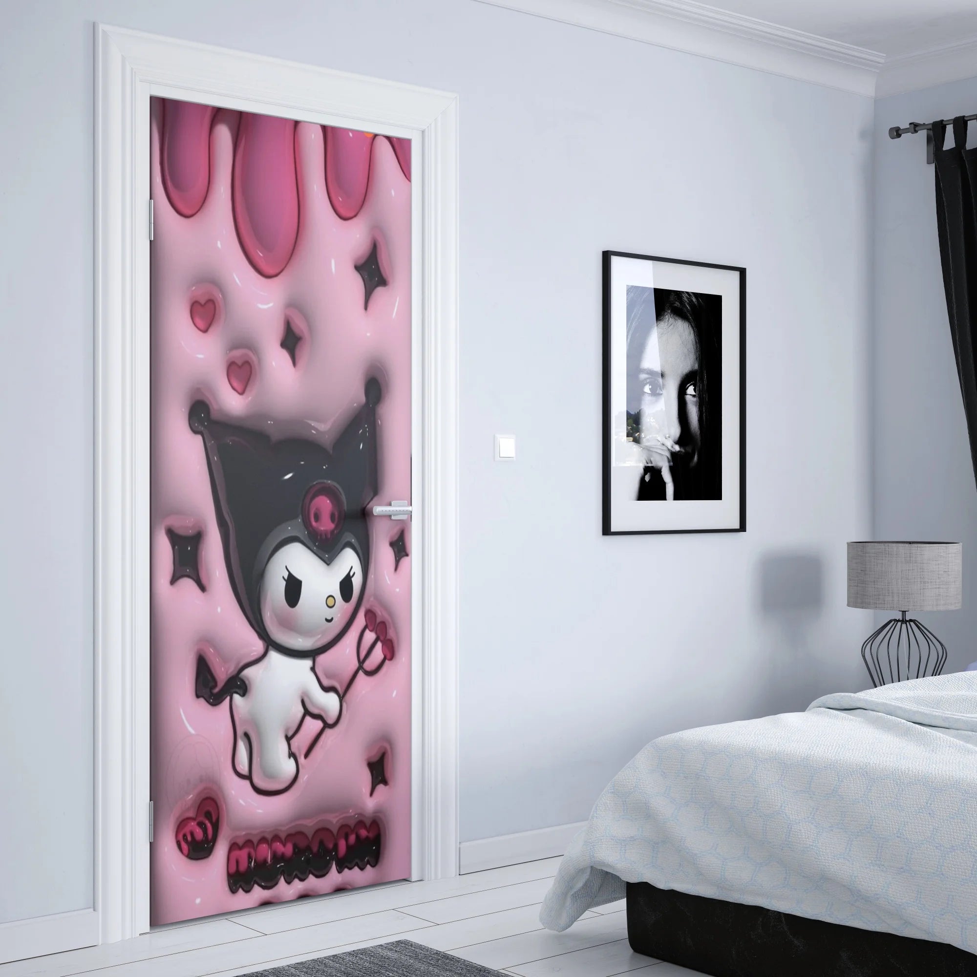 Kawaii Sanrio Anime Wall Sticker - Image 15